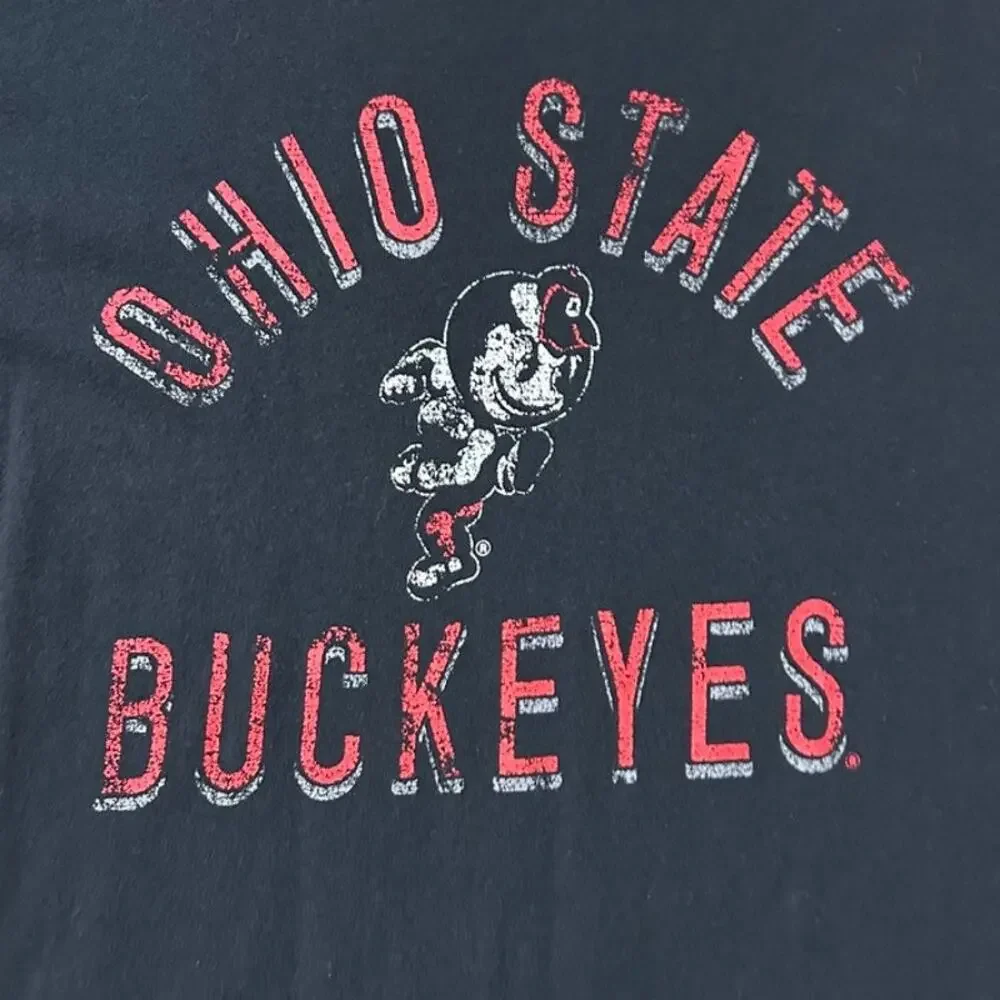 Ohio State Buckeyes NCAA Varsity black shirt Size Large
